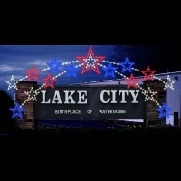 Lake City Sign with Star<br />Enhancer