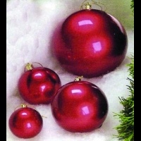 3 to 24 in Metallic Ball<br />Ornaments