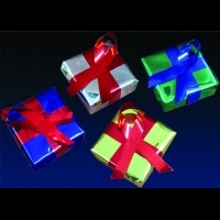 4 x 4 x 2 in Metallic Wrapped<br />Packages