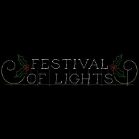 12' x 58' Festival Of Lights<br />Sign with Holly and Scrolls