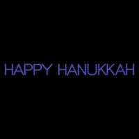 3' x 31' Happy Hanukkah