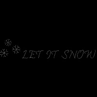 7' x 35' Let It Snow