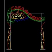 Casa De Fuego Custom Arch